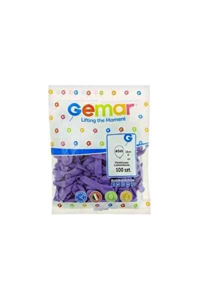 Gemar Baloane pastel, Gemar, lavandă, 5 ", set 100 buc.