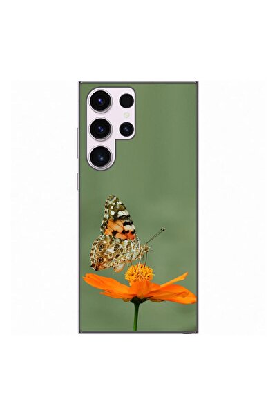 OEM Husa compatibila cu Samsung Galaxy S23 Ultra Silicon Gel Tpu Model Fluture