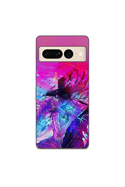 OEM Husa compatibila cu Google Pixel 7 Pro Silicon Model KPop Demon Hunters R...