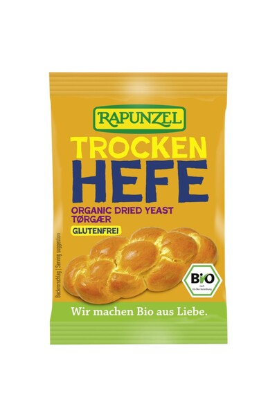 Rapunzel Drojdie uscata activa fara gluten,
