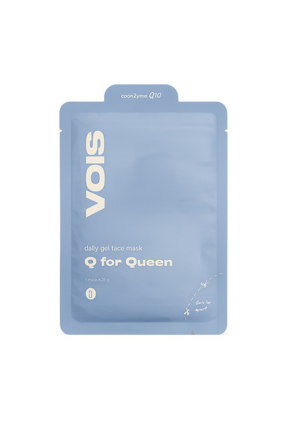 VOIS Q for Queen Daily Gel Face Mask – Koenzim Q10 İçeren Nemlendirici Kağıt ...