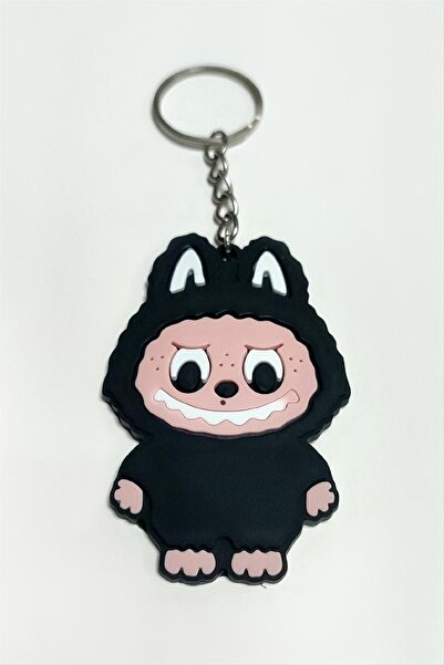 Angel Of Life Labubu Silicone Keychain