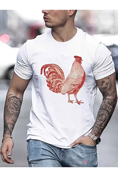 BASEPULSE Vintage Elegant Casual Men'S Short Sleeve T-Shirt | Exquisite Roost...