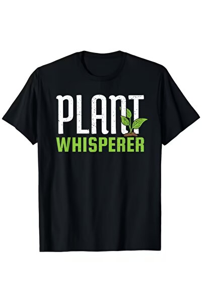 17 seramik تي شيرت مطبوع عليه Plant Whisperer، بتصميم طبيعي يناسب العناية بال...