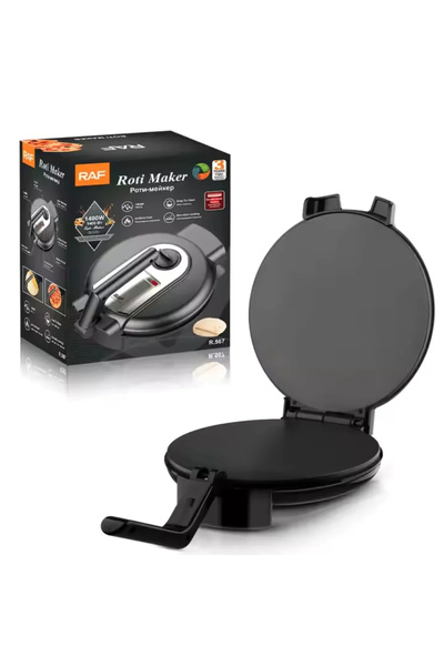 raf 1400W Electric Roti Maker 10 inch, Double-sided Heating Chapati Maker Non...