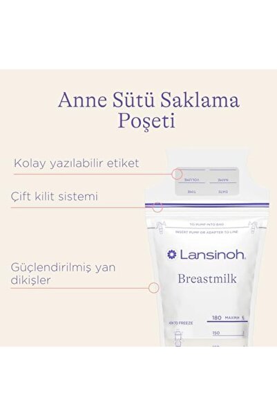 Yıldızan Edl Shop Breast Milk Storage Bag 25 Pieces Edl Shop 1290799
