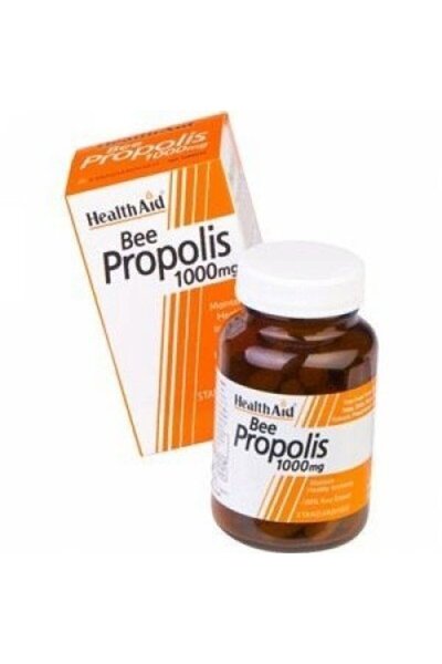 Health Aid Bee Propolis 1000mg Συμπλήρωμα Διατροφής με Πρόπολη, 60tabs