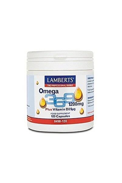 Lamberts Omega 3 6 9 1200mg Συνδυασμός Λιπαρών Οξέων από Αγνές &amp; Πλούσιες...