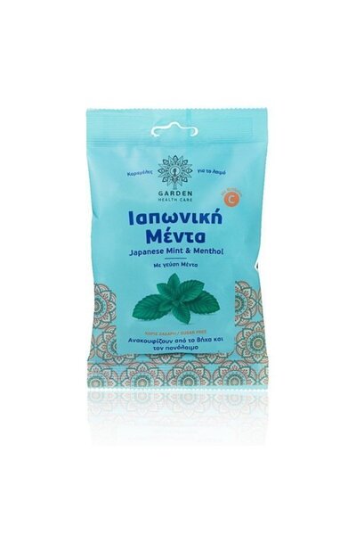 Garden Of Panthenols GARDEN Καραμέλες Λαιμού Ιαπωνική Μέντα &amp; Μενθόλη με ...