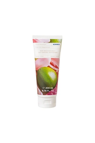 korres Body Milk Ginger Lime Γαλάκτωμα Σώματος Τζίντζερ Μοσχολέμονο 250ml