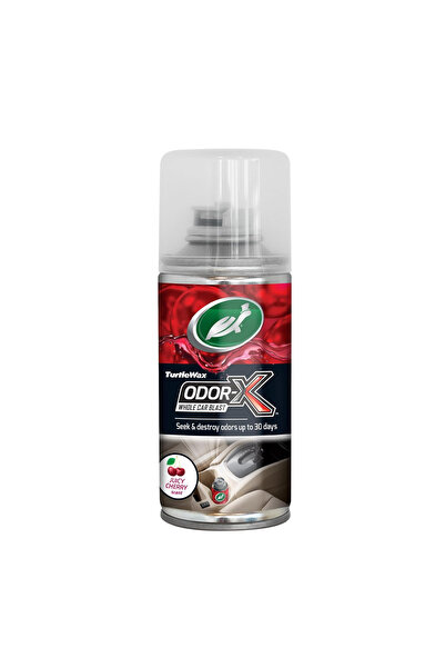 Turtle Wax Odor-X Whole Car Blast Juicy Cherry Air Freshener Odor Eliminator ...