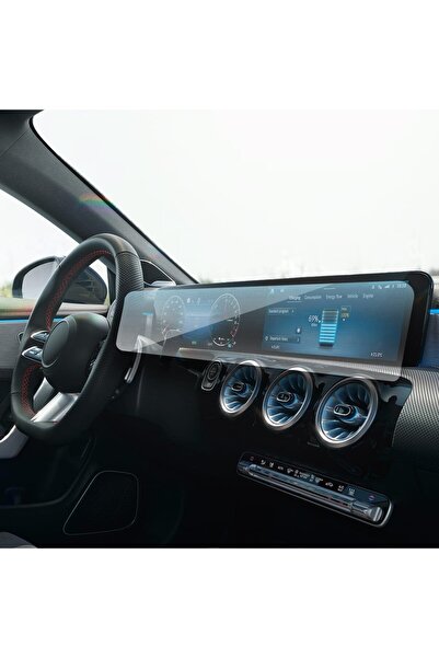 Oroel Mercedes Cla Navigation and Instrument Compatible 9H Nano Screen Protec...