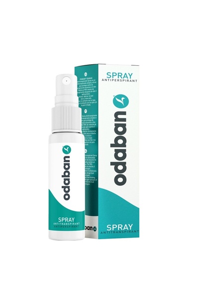 Odaban Solutie spray anti transpiratie pentru axila, picioare, palme, fara, 3...