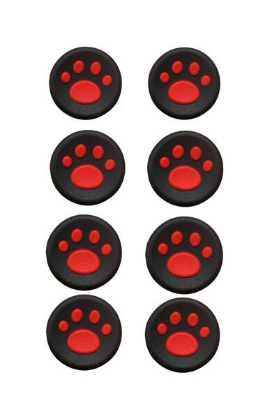 JOYCOR Pati Desen Analog Koruyucu Topuz Başlık - 8'li Set - PS5, PS3, PS4, Xb...