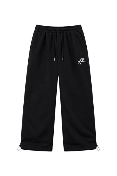 zaee Racer Embroidered Adjustable Leg Premium Baggy Sweatpants
