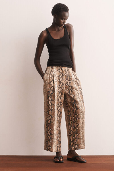 H&M Bilek Boyu Gabardin Pantolon
