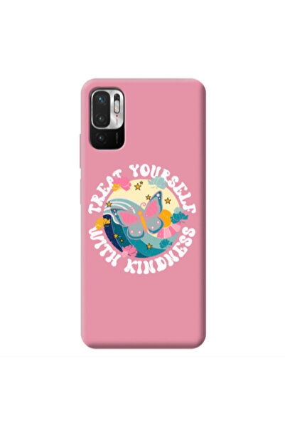 Other Xiaomi Redmi Note 10 Pro 5G Kindless Yourself Pink Colored Silicone TPU...