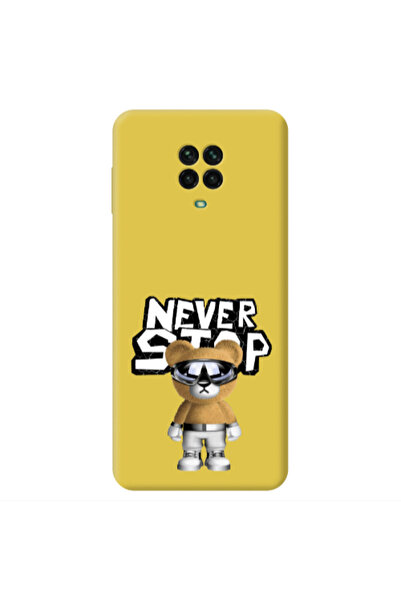 Other Xiaomi Redmi Note 9 Pro Never stop Yellow Colored Silicone TPU Θήκη