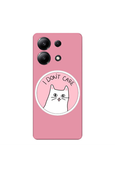 Other Xiaomi Redmi Note 13 4G I dont Care Pink Colored Silicone TPU Θήκη