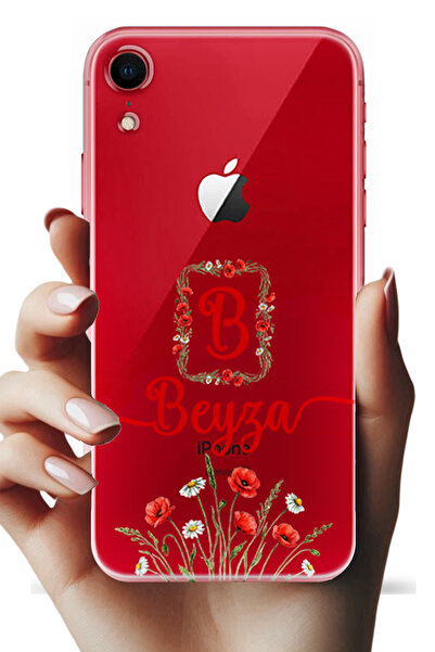 Noprin Apple iPhone XR Kılıf - İsimli Yazılı Kişiye Özel Kişileştirelebilir K...