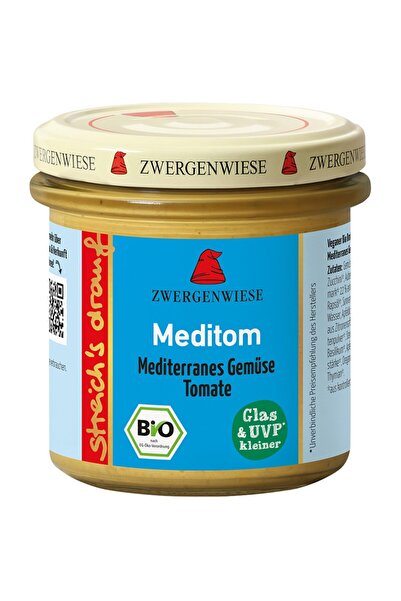 Zwergenwiese Crema tartinabila cu cu legume mediteraneene si rosii fara gluten,