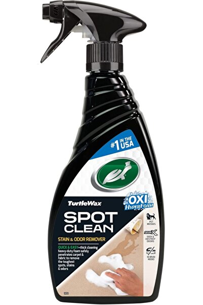Turtle Wax Stain and Odor Remover 53839, Non-Aerosol Foaming Spray Cleaner fo...