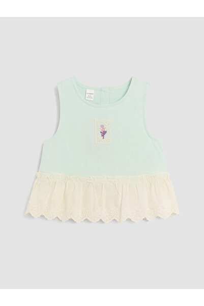 LC Waikiki Embroidered Girl's Set
