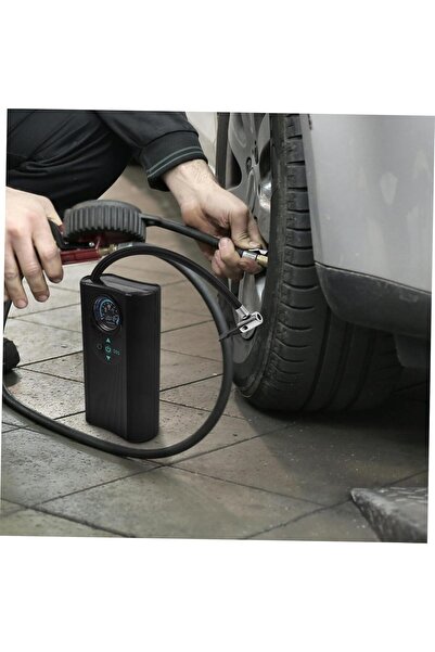 Alayjah Portable Electric Air Compressor, 1 Piece, Tire Inflator Pump for Fas...