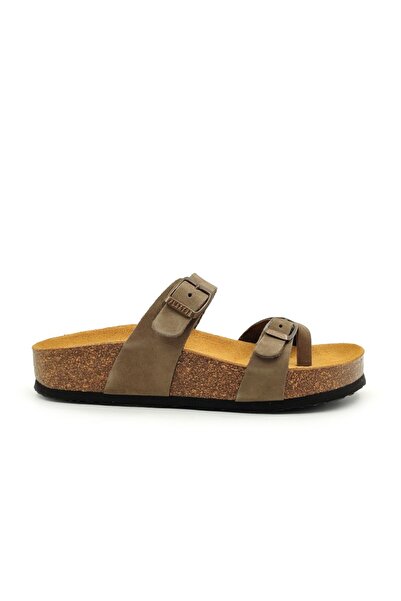PLAKTON 341032 Nobuck Kaki