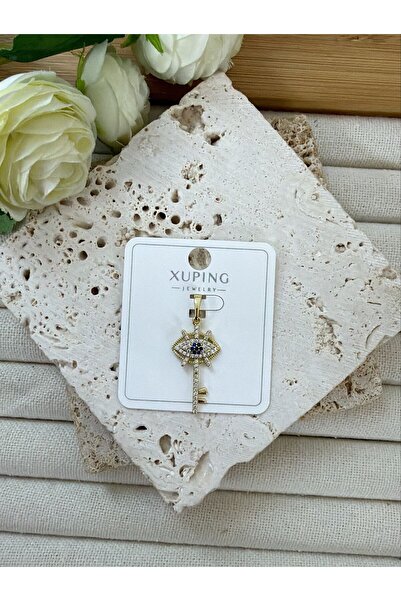 XUPING JEWELRY TuelaTaki/Xuping Jewelry Kolye Ucu 14 Ayar Renginde
