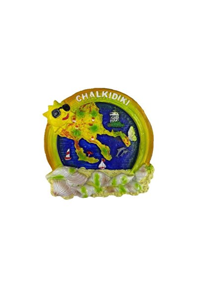Tradesor Tουριστικό μαγνητάκι Souvenir - Σετ 12pcs - Chalkidiki - 678078