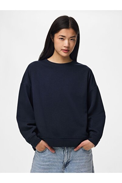 PIECES Sweatshirt PCCHILLI LOOSE FIT