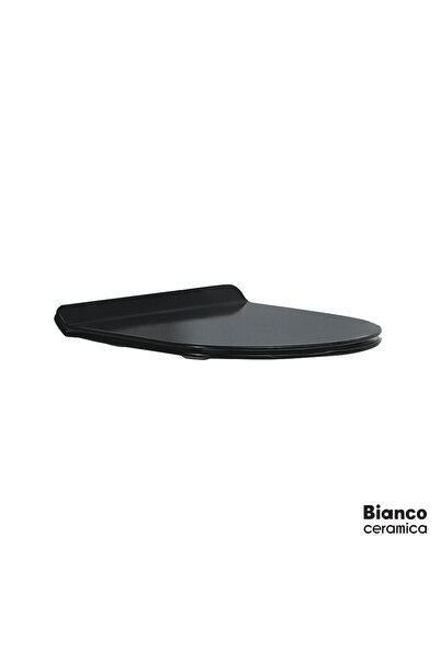 BIANCO CERAMICA Κάλυμμα Καθίσματος Τουαλέτας AD120 Λεπτό με Απαλό Κλείσιμο, Μ...
