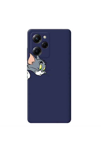 Other Xiaomi Poco X5 Pro Tom 1 Dark blue Colored Silicone TPU Θήκη