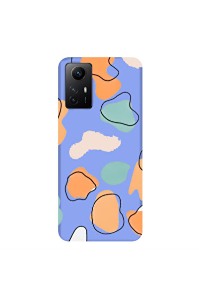Other Xiaomi Redmi Note 12s Colorful spots Light Purple Colored Silicone TPU ...