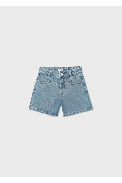 MAYORAL Girl's Denim Shorts 6202