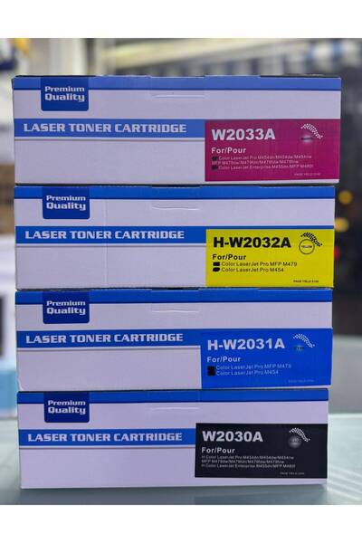 Premium 415A Toner Cartridge Set 4-Pack Replacement for HP 415A W2030A W2031A...