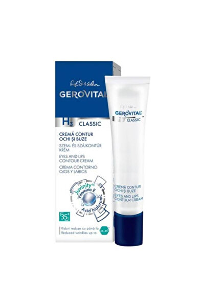 GEROVITAL Κρέμα Περιγράμματος Ματιών και Χειλιών - H3 Classic Κρέμα Περιγράμμ...