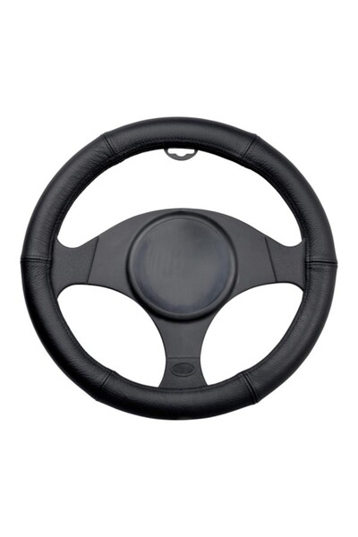 AUTOMAX Husa volan piele neagra 42-44cm