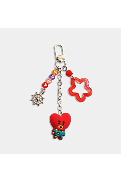 Güneş Kırtasiye BTS Taehyung V Tata Figürlü anahtarlık