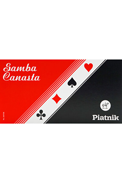 Piatnik Carti de joc Samba Canasta, Piatnik, Plastic