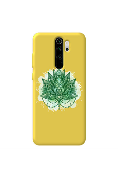 Other Xiaomi Redmi Note 8 Pro Witch leaf Yellow Colored Silicone TPU Θήκη