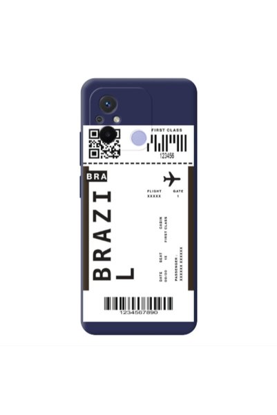 Other Xiaomi Redmi 12C Brazil BRA Dark blue Colored Silicone TPU Θήκη