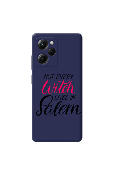 Other Xiaomi Poco X5 Pro Not every witch lives in salem Dark blue Colored Sil...
