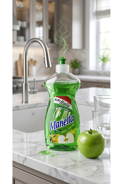 Manella Collective Detergent de vase, Manella Bella Italia, 500 ml, Mar verde