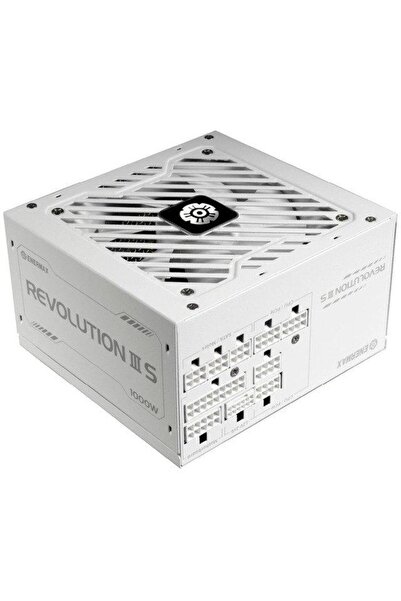 ENERMAX ERV1000P-AHP-W Revolution III S 1000W Platinum Full Modular ATX 3.1 P...