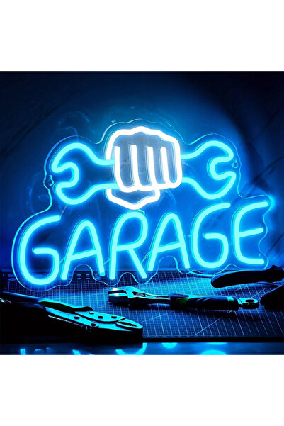 choice2 B Garage Neon Sign For Wall Decor,Led Neon Light For Man Cave, Car Ro...