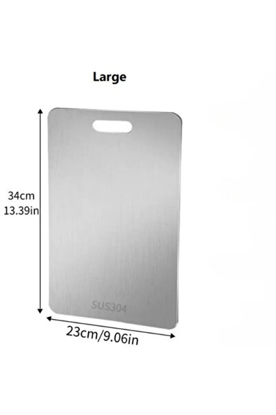 Choice large Portable Double Sided Titanium Cutting Board – Food Grade for Ki...