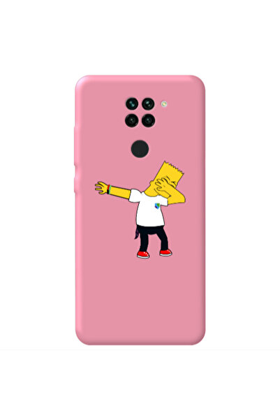 Other Xiaomi Redmi Note 9 Simpsons2 Pink Colored Silicone TPU Θήκη