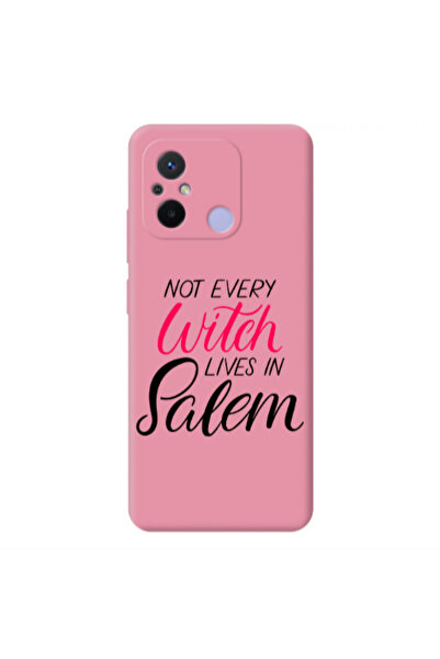 Other Xiaomi Redmi 12C Not every witch lives in salem Pink Colored Silicone T...